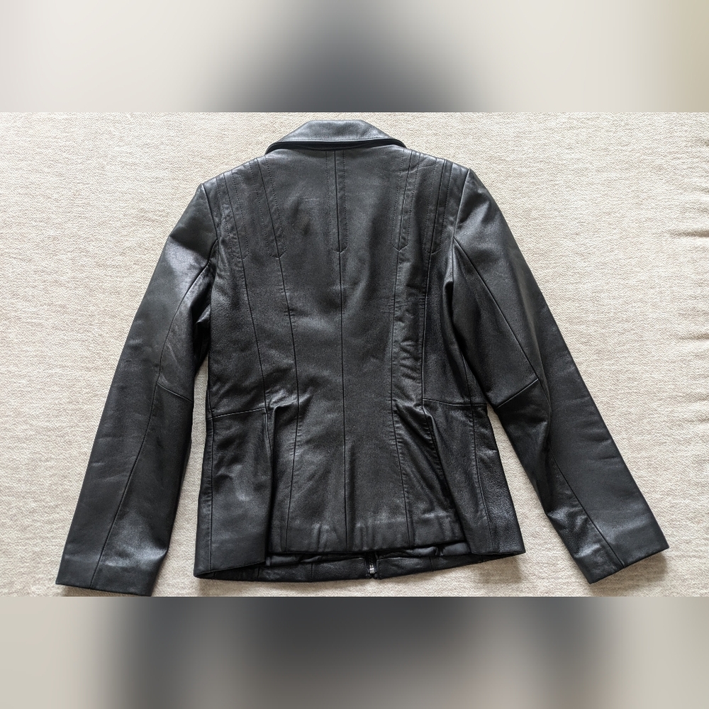 Bromley Vintage Women's Genuine Leather Jacket - Picture 5 of 7